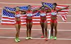 USA Women's 4x100m Team