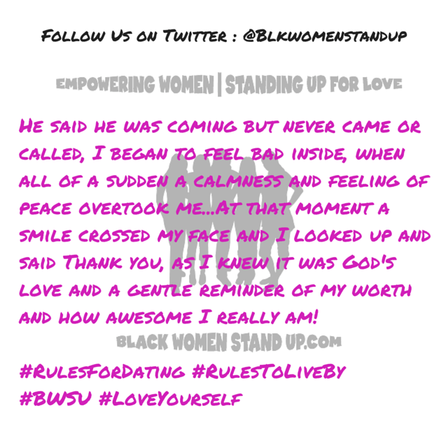 #WednesdayWords – A Black Women Stand Up Original&nbsp;Quote